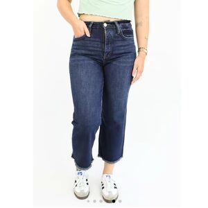 RFM Jeans Wide Leg Tummy Control Cropped
